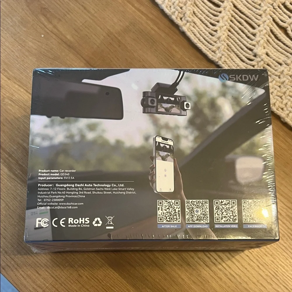 Gray Dash Camera